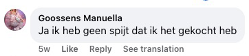 Recenzia z Facebooku (originál v holandčine)