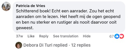 Recenzia z Facebooku (originál v holandčine)